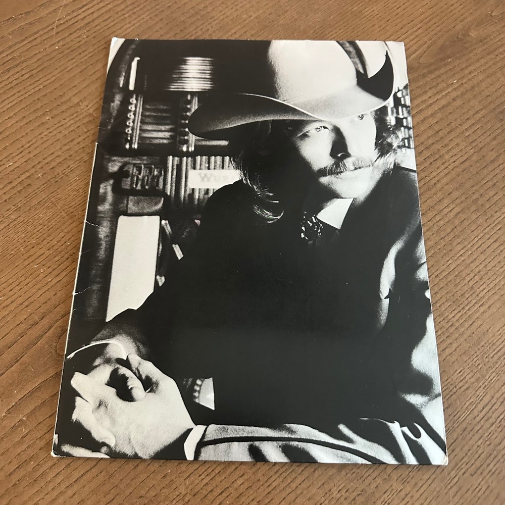Vintage‎ 1991 Alan Jackson Arista Records Promotional Press Kit Folder Country